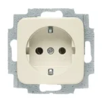ABB Busch-Jaeger Standaard SI - Wandcontactdoos 20 EUC-212-503 Crème