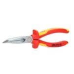 KNIPEX langbektang 45° met zijsnede VDE 200 mm